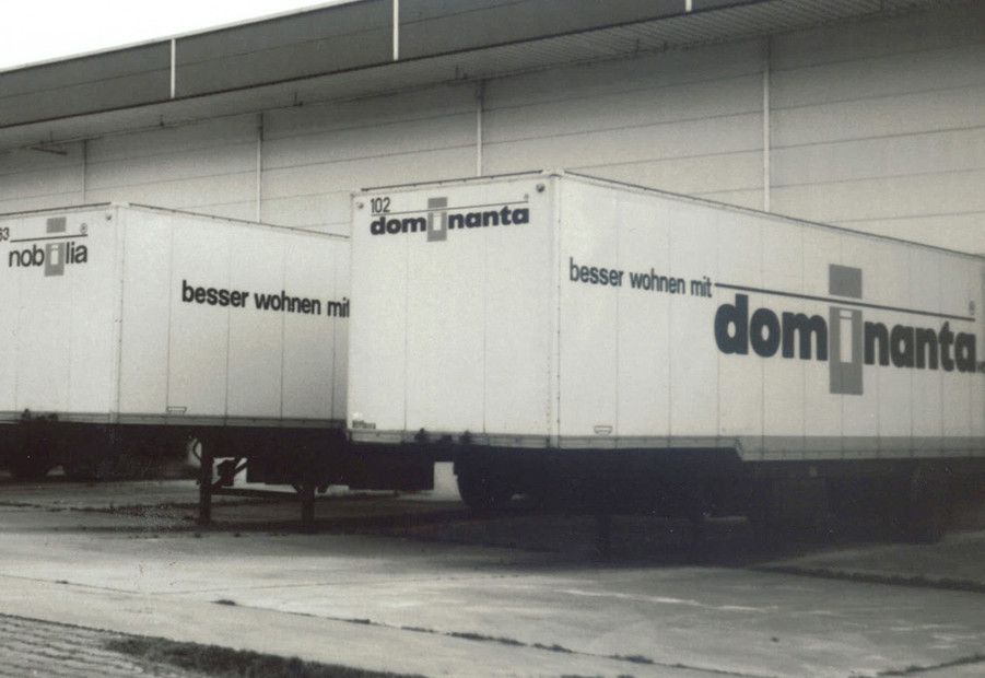 1976: nobilia-fabriek Dominanta's