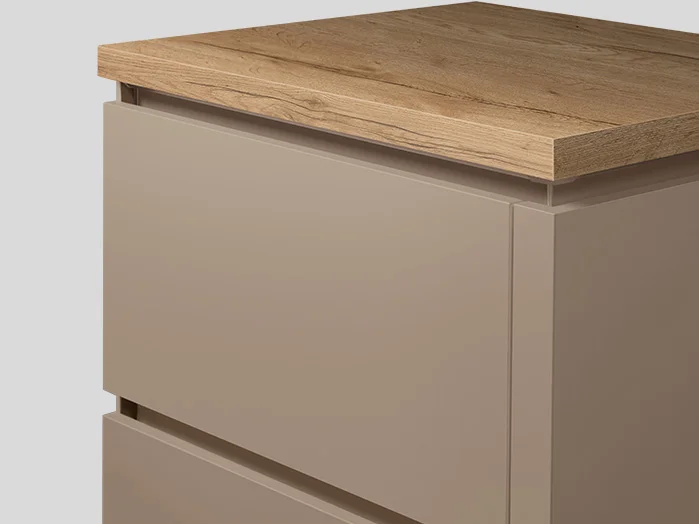 008 - Recessed Handle (LINE N), Macchiato