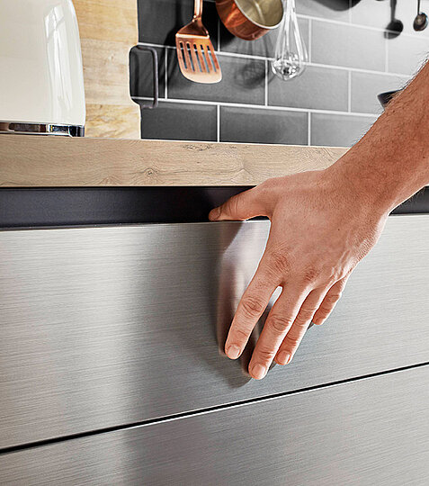 INOX 216, Stahl gebürstet Nachbildung (3)
