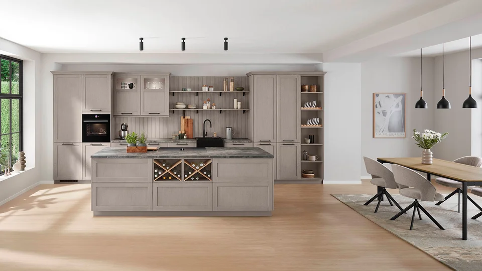 FRAME 619 - Laklaminaat, Macchiatohoutstructuur