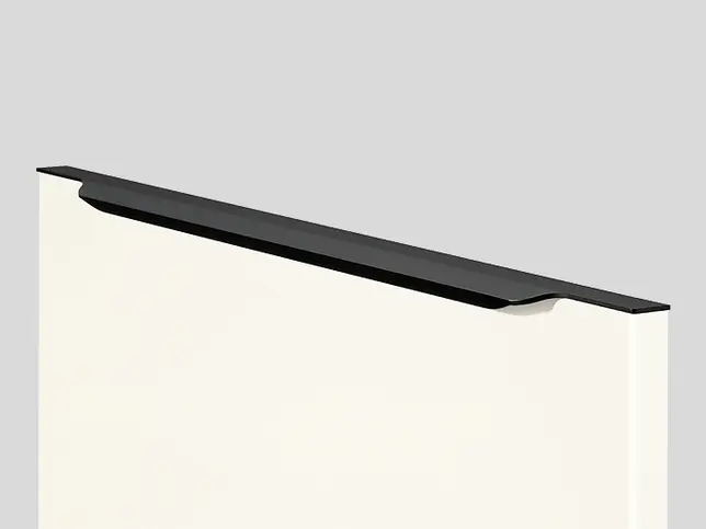  Greep 600, Greeplijst, Zwart Mat 