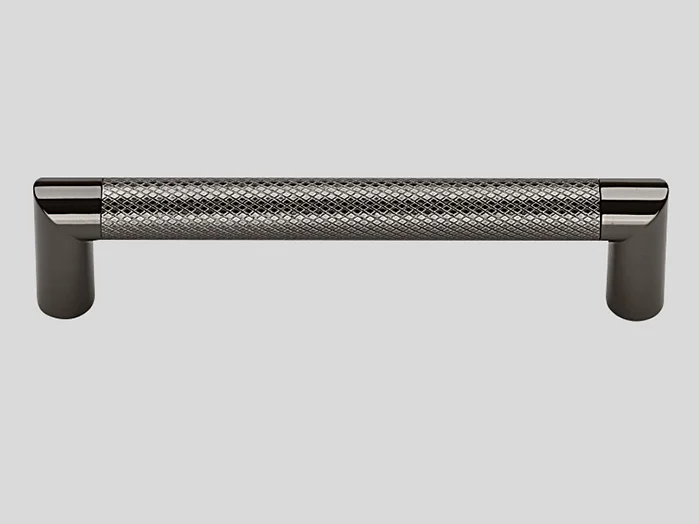 718 - Poignée métallique, Chrome noir