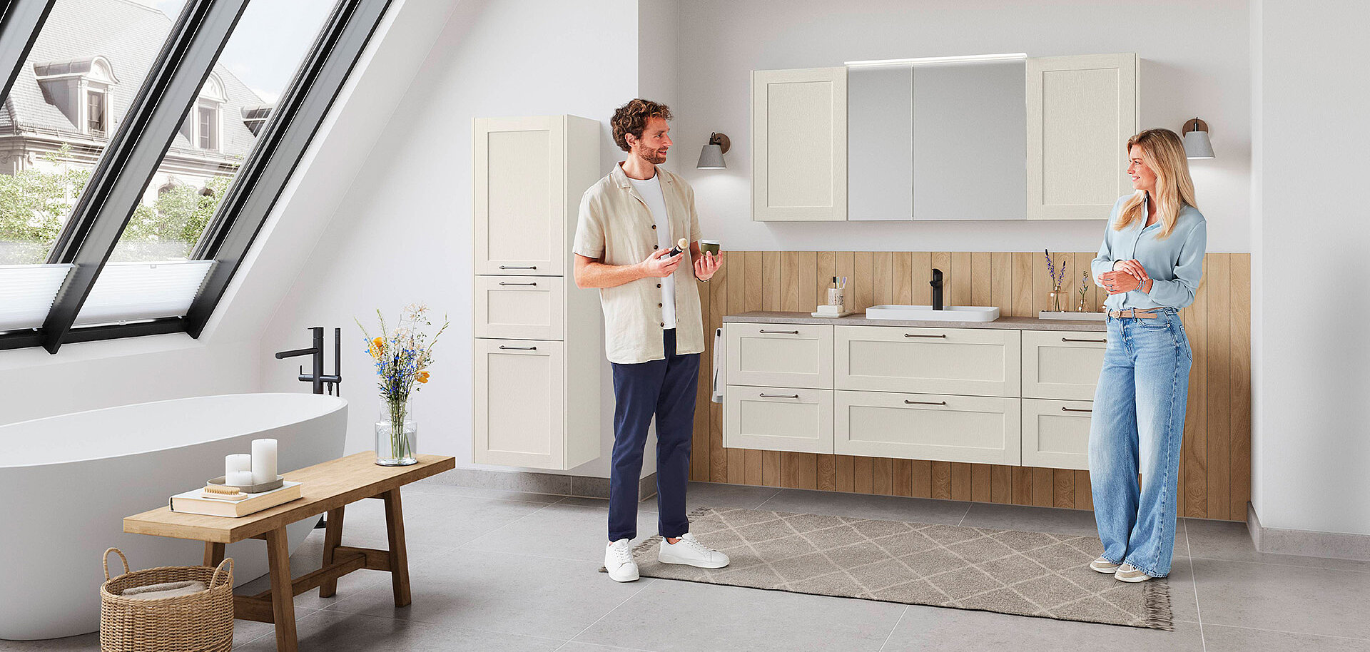 Façade 613, Structure en bois blanc