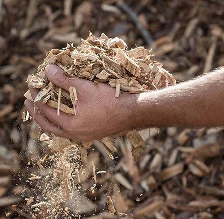Ein Bild von recyceltem Holz, welches für Küchen genutzt wird.