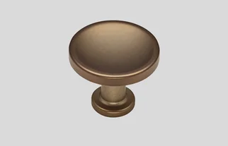 Manopola in metallo 831 in bronzo metallizzato