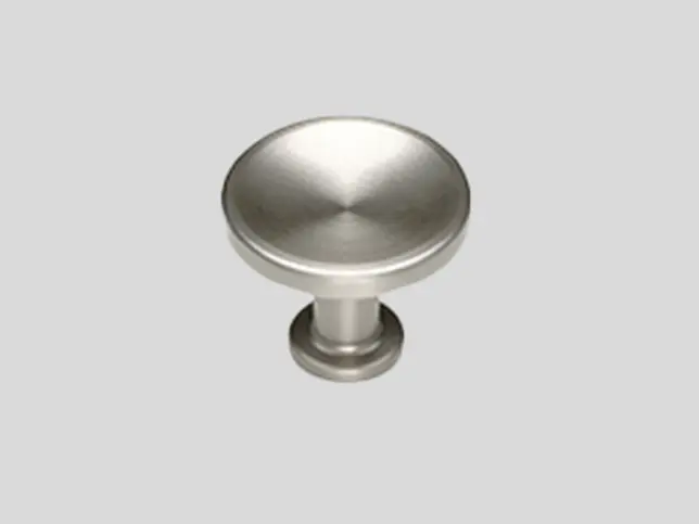  Maniglia 241, Pomello in metallo, Color acciaio inox Opaco 