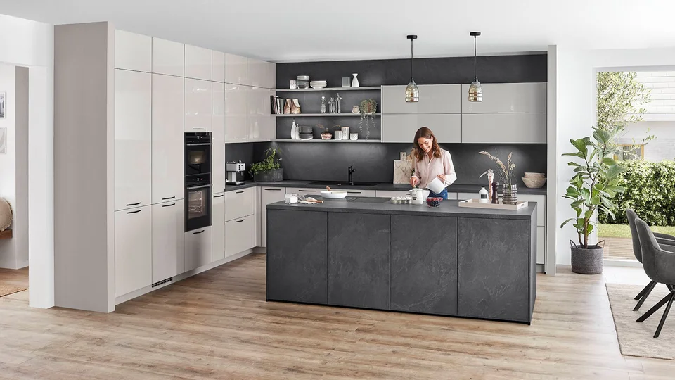 NOVALUX 519 - Satin grey high gloss