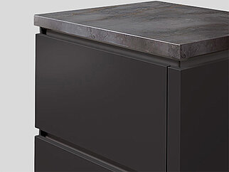 Griff 027, Griffmulde (LINE N), Schwarz