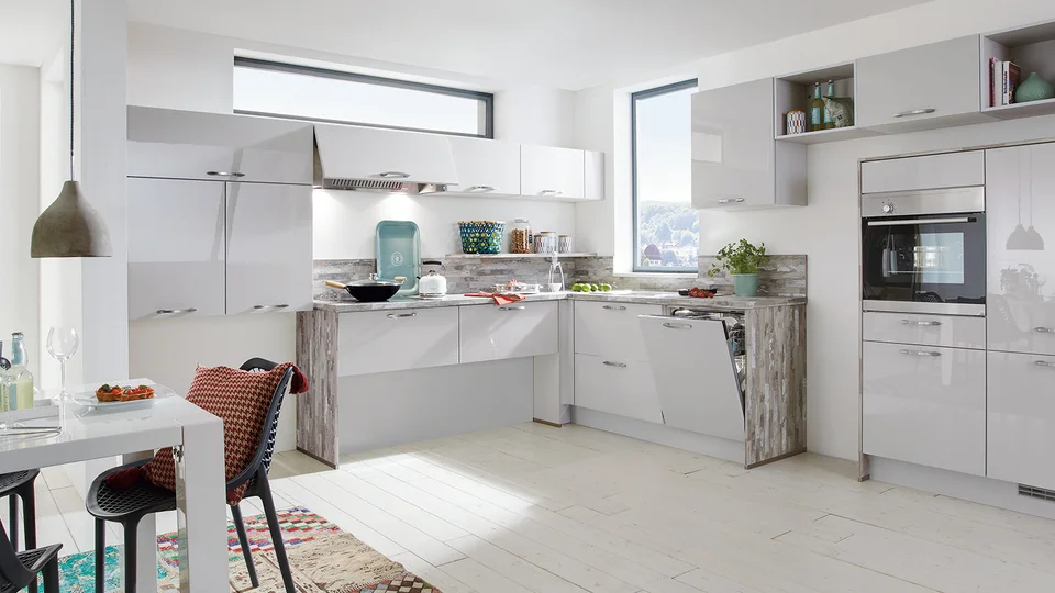 FLASH 455 - Satin grey high gloss