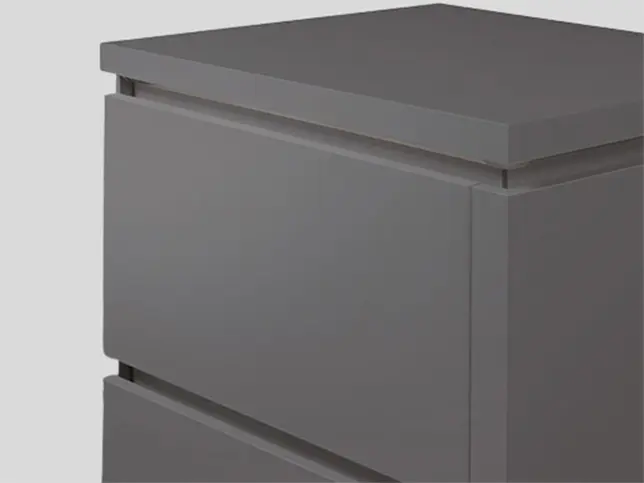  Maniglia 011, Maniglia a gola (LINE N), Grigio ardesia Opaco 