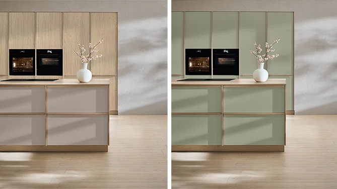 Japandi Stil Sakura für die Küche.