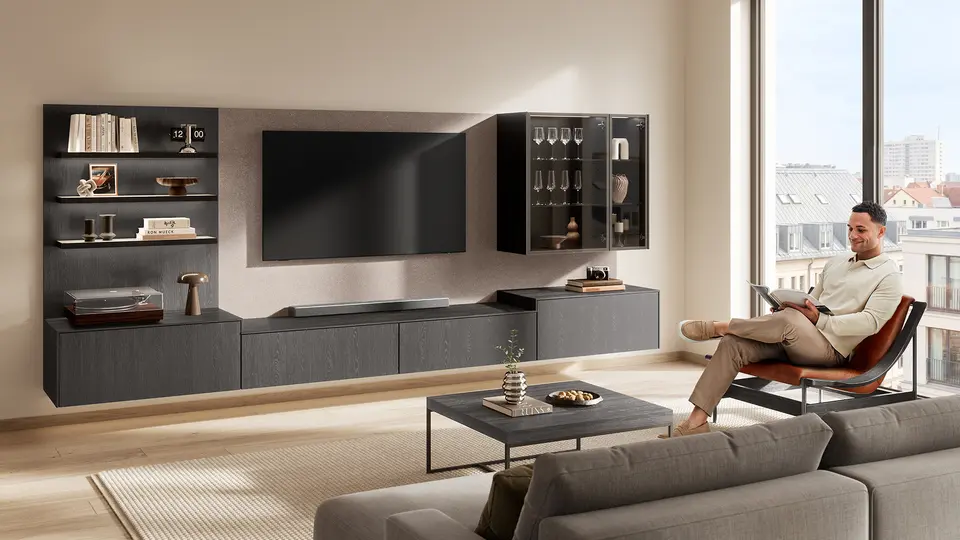 STRUCTURA 419 - Nero oak reproduction