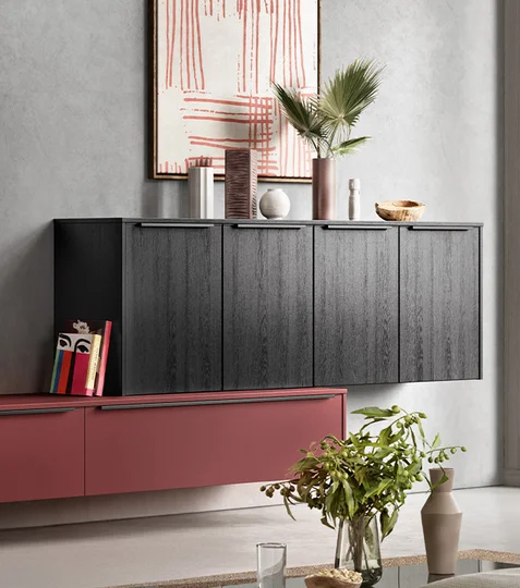 STRUCTURA 403, Finitura rovere Nero (#3)