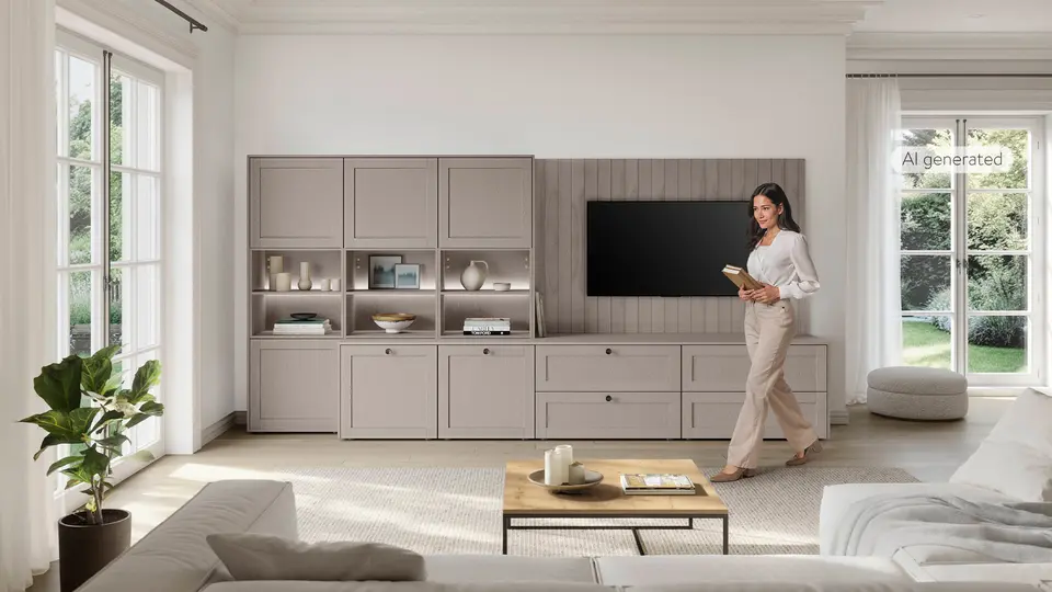 FRAME 619 - Laminat lakierowany, struktura drewna macchiato