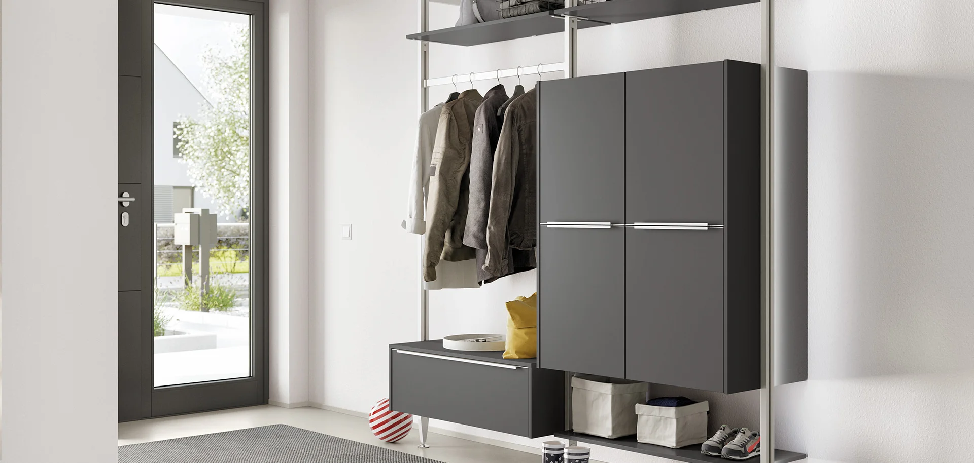 Front 334, Szary łupkowy matowy