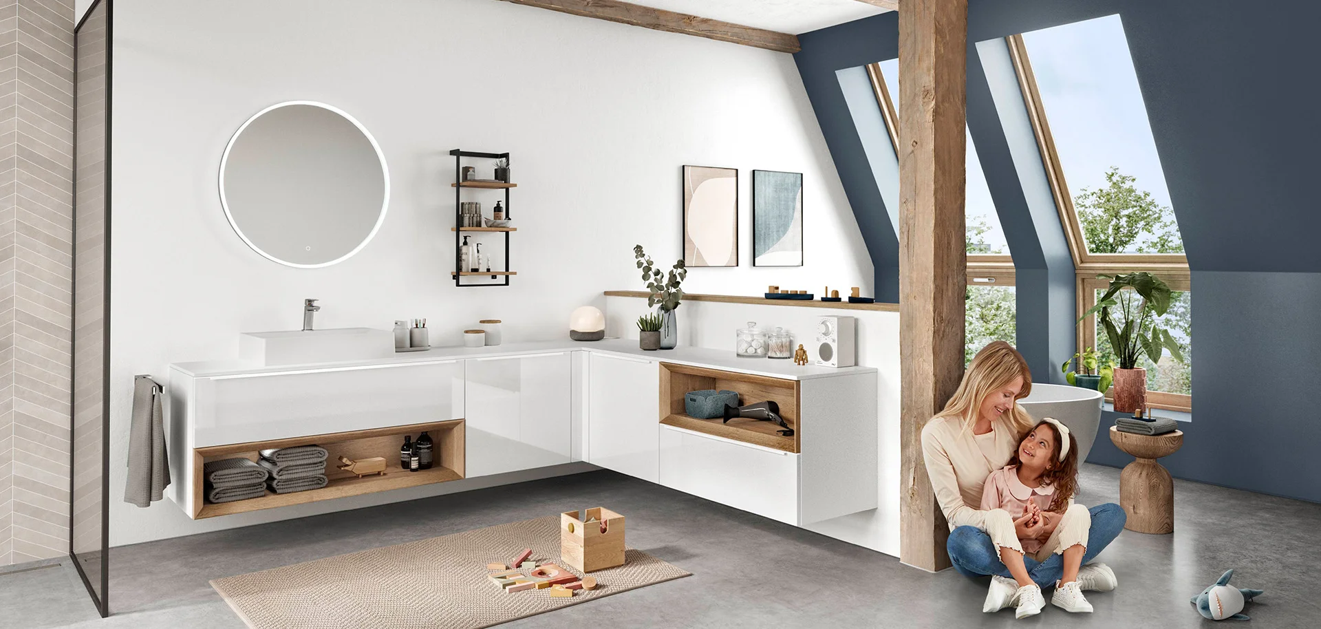 Front 516, Alpine white high gloss