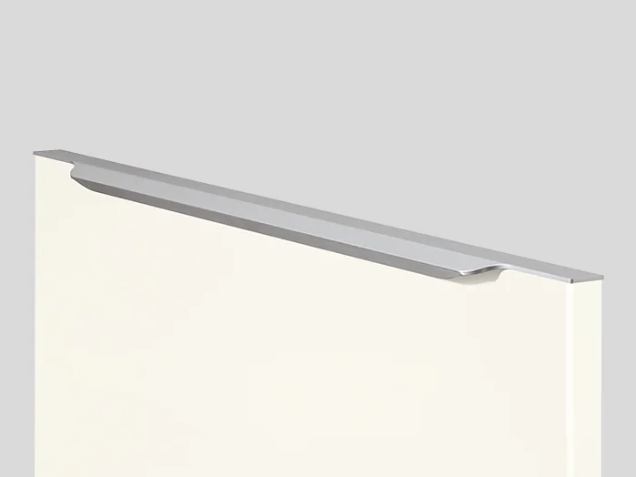 550 - Bar handle, Stainless steel finish