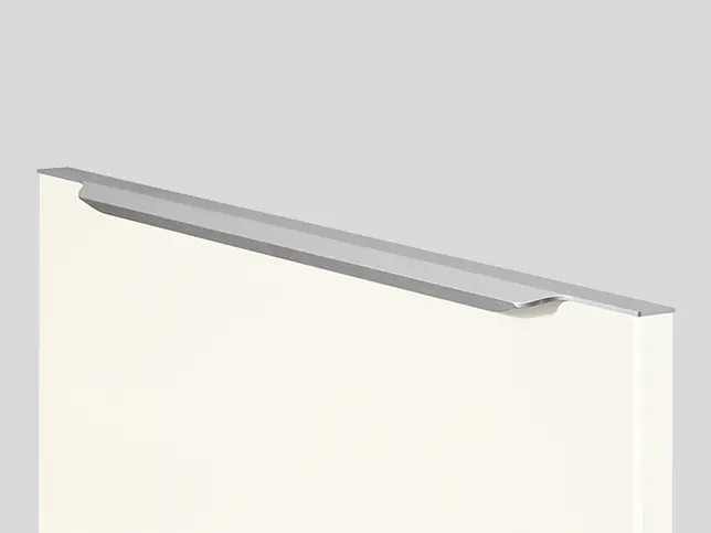  Handle 550, Bar handle, Stainless steel finish Matt 