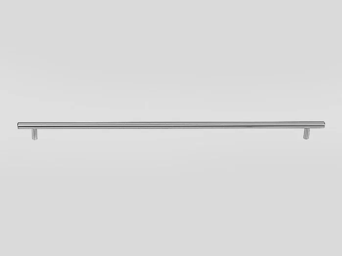 900 - Railing handle, Stainless steel finish, Gloss