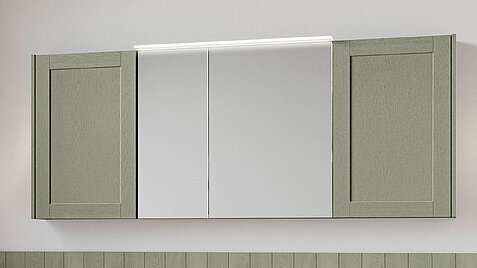 FRAME 617, Stratifié laqué, structure bois Olive (1)