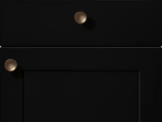 Front 791, Lak, Zwart Perfect mat