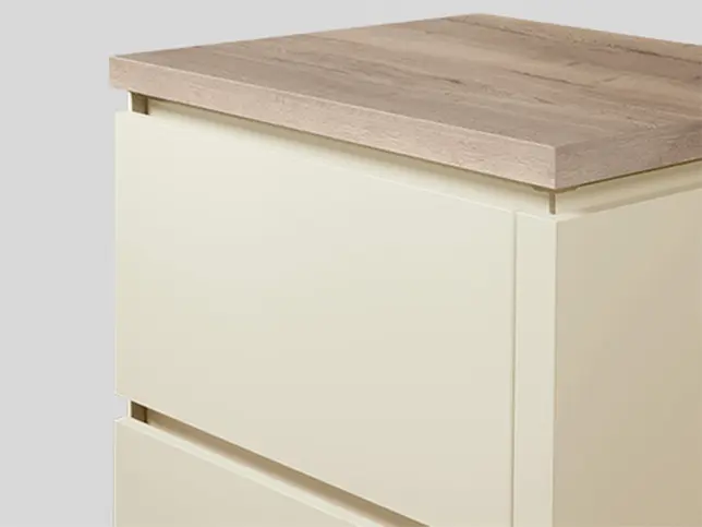  Handle 007, Recessed Handle (LINE N), Sand Matt 
