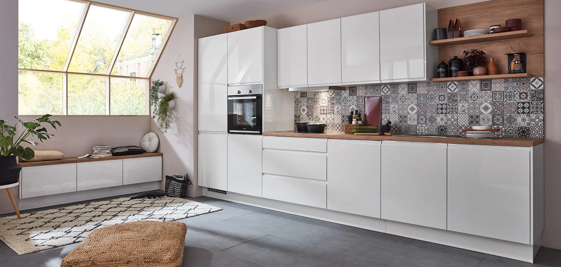 Façade 834, Blanc brillant