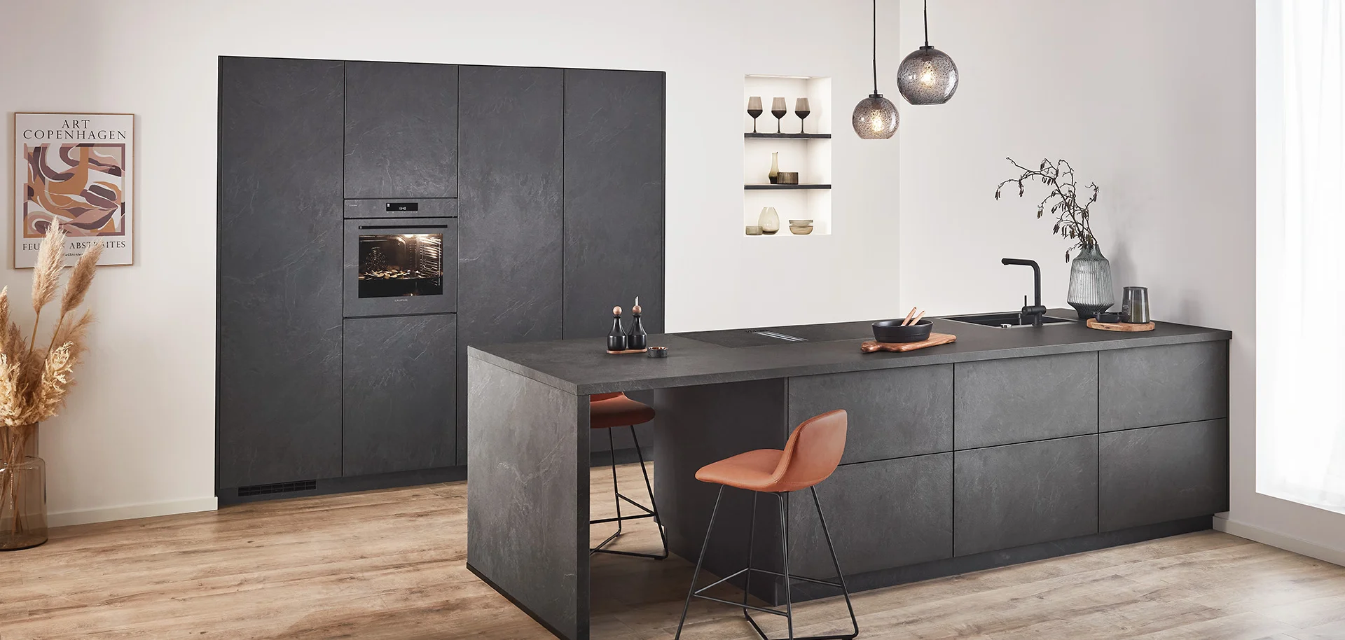 Front 303, Łupek szary, imitacja