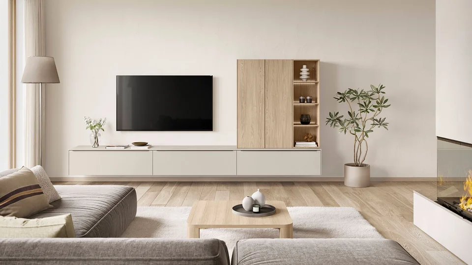 SOFTLINE 504 - Lacquer, Sand Perfect matt