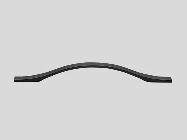  Tirador 230, Tirador de metal, Negro Mate 