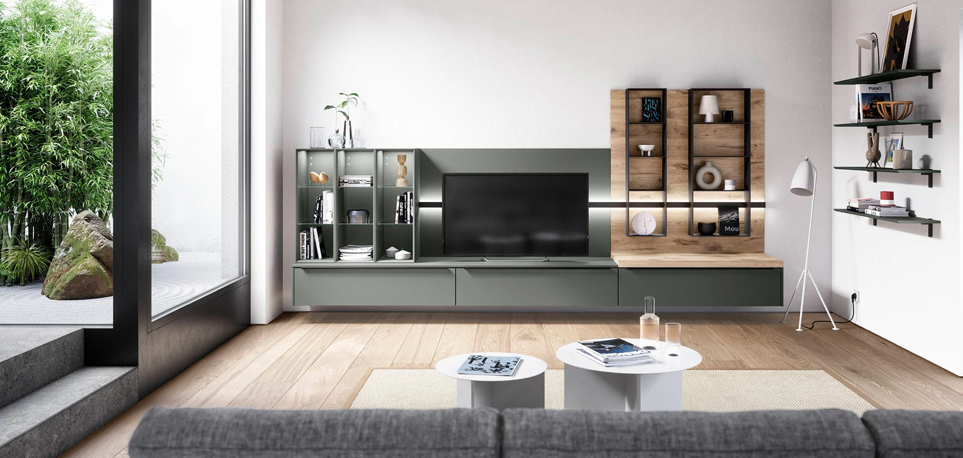 Façade 964, Vert minéral ultra-mat