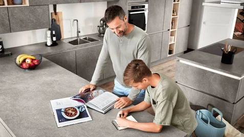 STONEART 305, Decor basalt taupe grijs (#2)