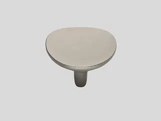 Metallknopf Edelstahlfarbig