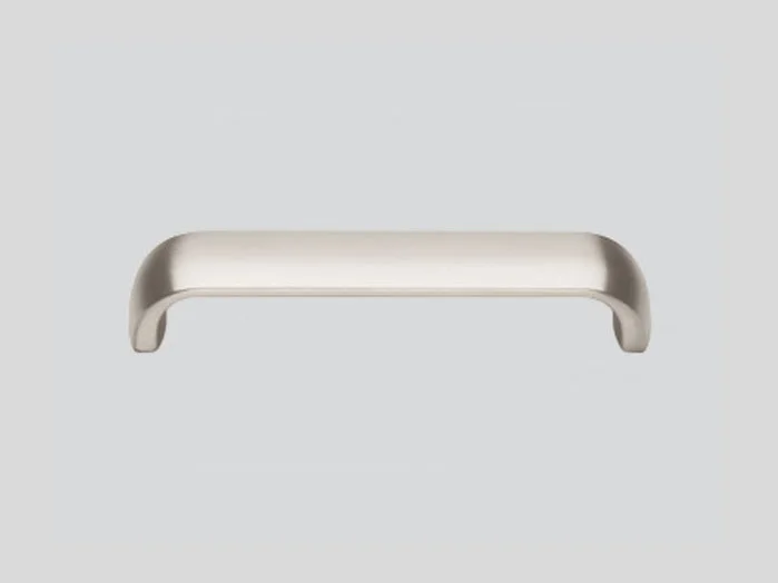 067 - Metal handle, Stainless steel finish, Gloss