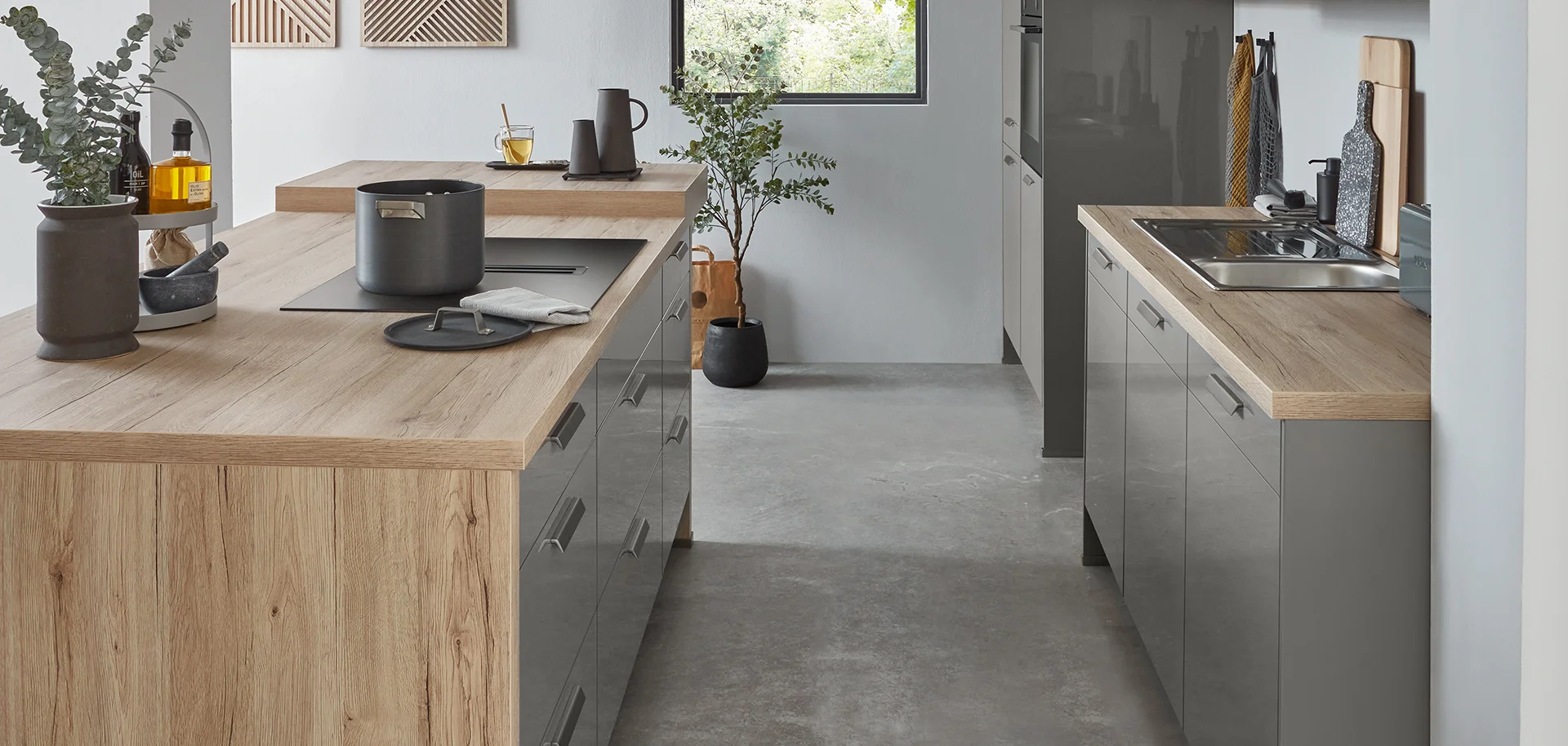 Créez des nuances avec les coloris de caisson nobilia.