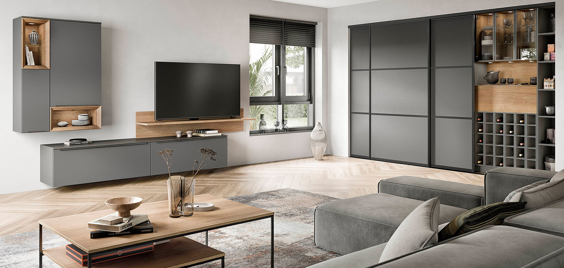 Front 491, Premium honed slate grey