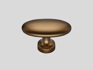 Metallknopf in Bronze Metallic farbig