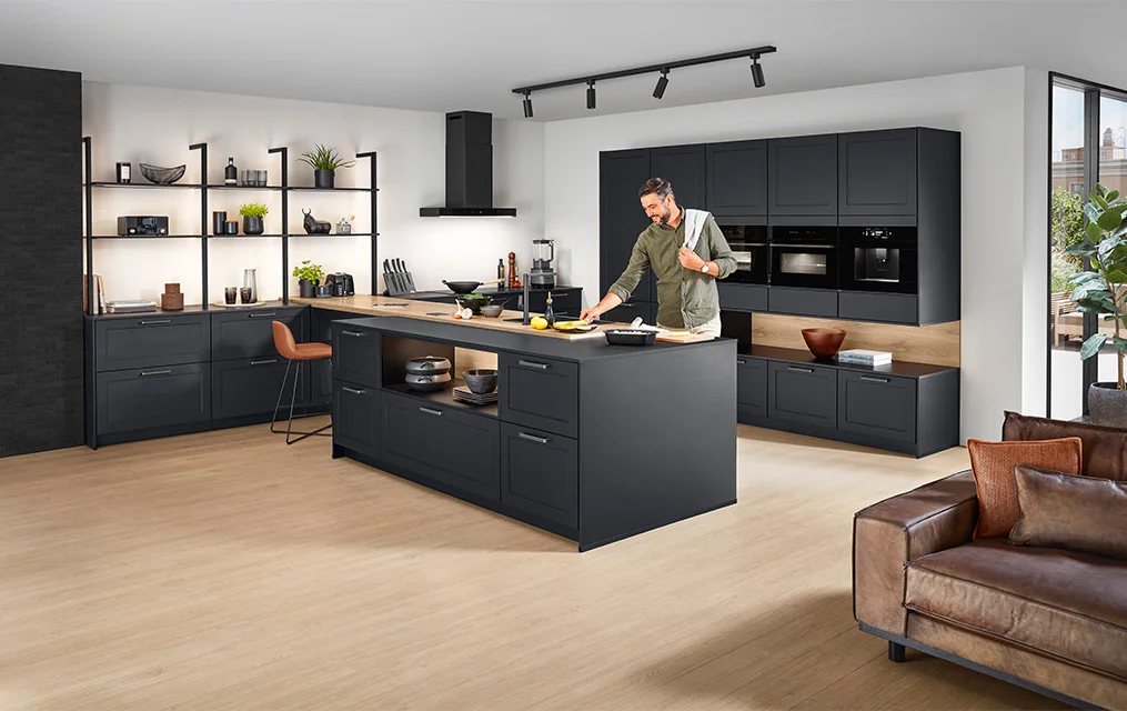 LOOK 605 Coffee structured - uderzająca elegancja z naturalnym wyczuciem dla kuchni, łazienek i mebli domowych.