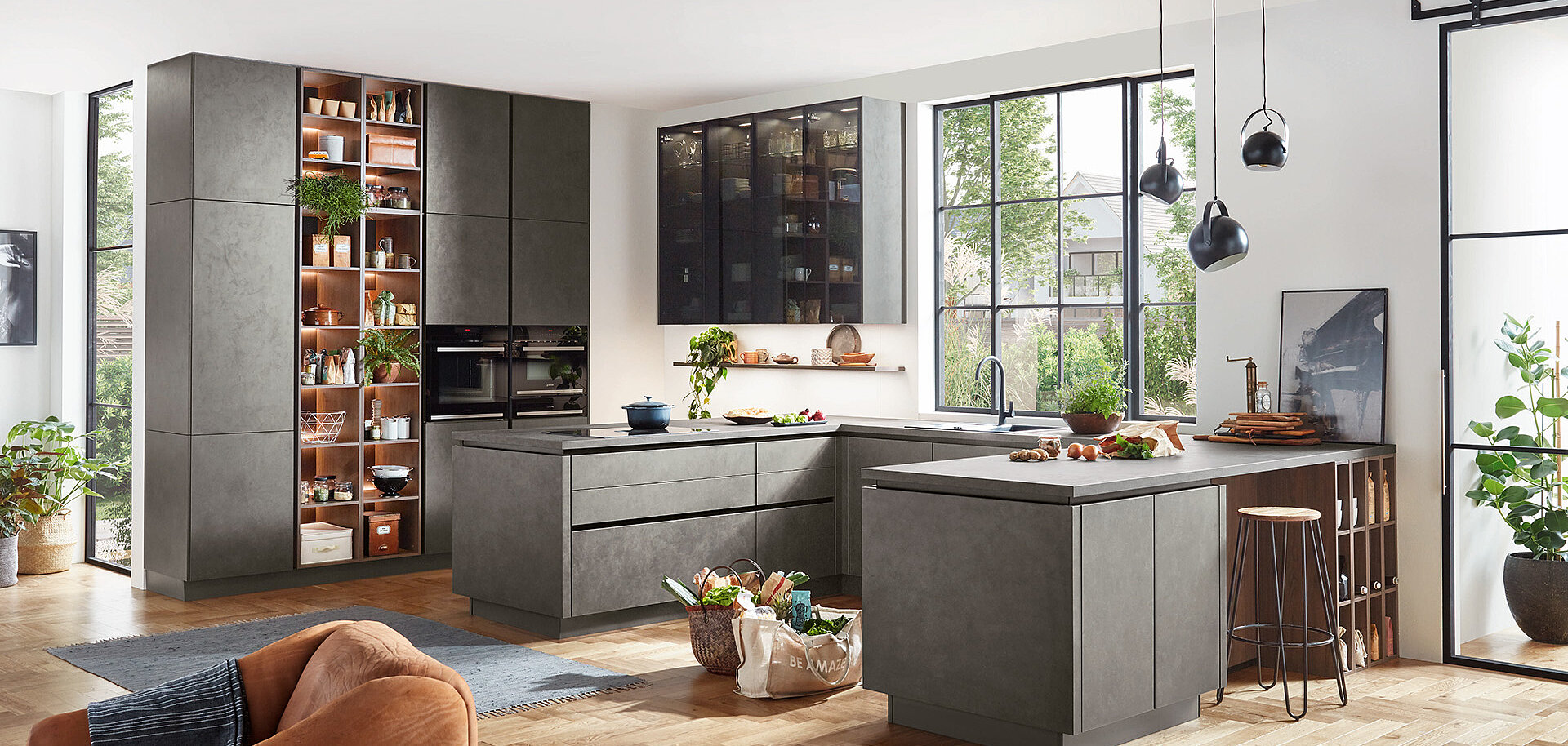 Anta 839, Finitura cemento grigio terra