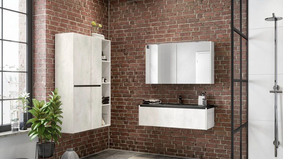 RIVA 891 - Diseño hormigón blanco