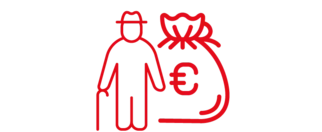 Büro & Verwaltung Stellenangebote Icon Altersvorsorge