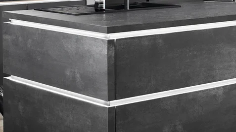 LASER 463 - Decor zwart beton, 12