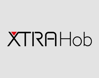 Logo Xtra Hob, jednej z własnych marek urządzeń elektrycznych nobilia.