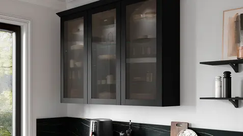 FRAME 649, Lakovaný laminát, dřevěná textura černá (#5)