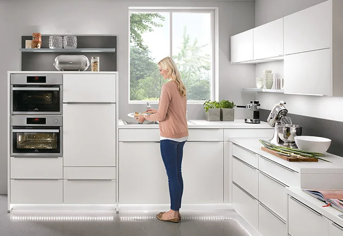 Plan sink bottoms with nobilia kitchens.