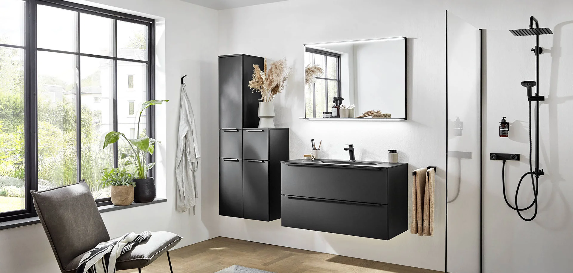 Front 961, Graphite black ultra matt