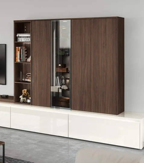 STRUCTURA 407, Milano walnut reproduction (#3)