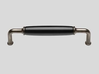  Handle 210, Metal handle, Black/Anthracite Brushed 