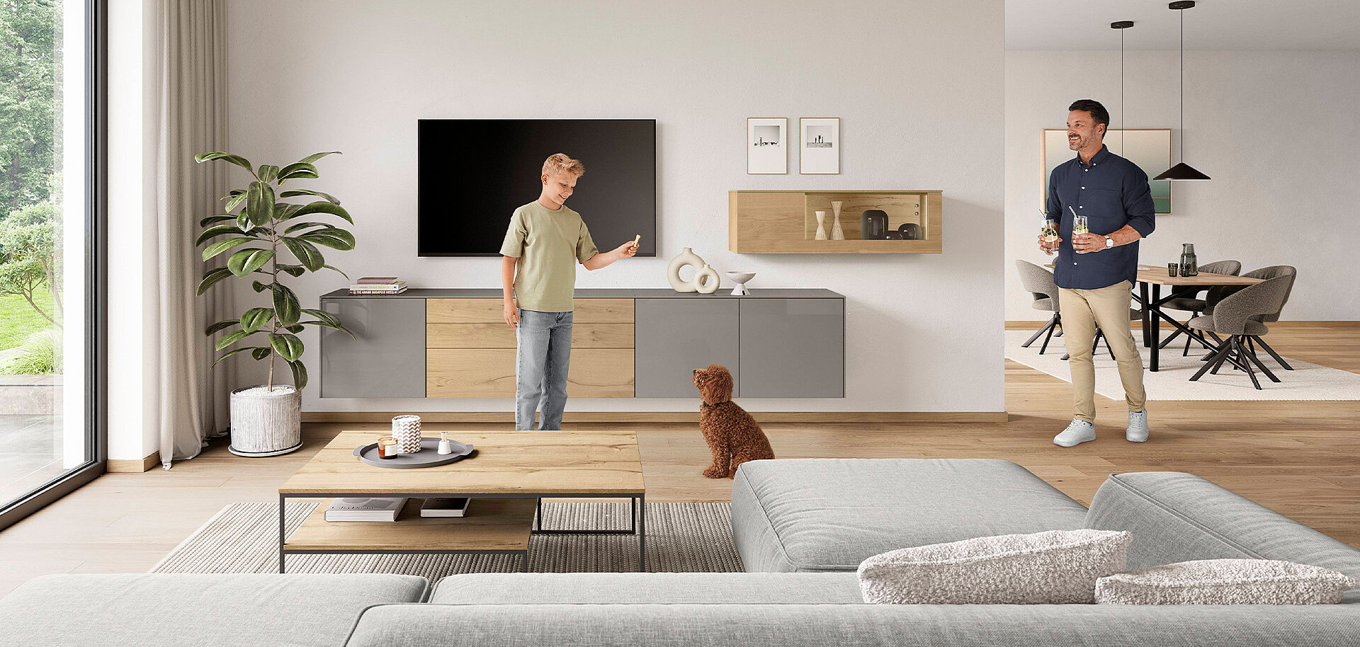 Front 513, Lack, Taupegrau Hochglanz