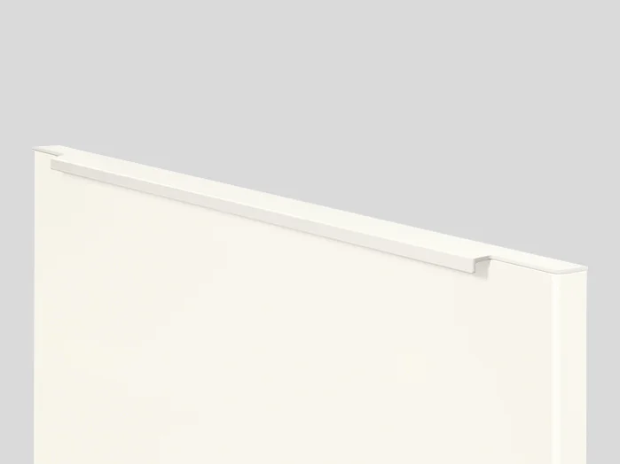 690 - Bar handle, Alpine white